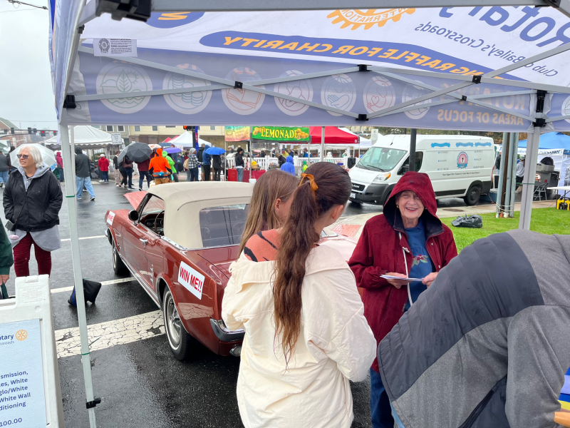 Drawing for 37th annual classic mustang raffle